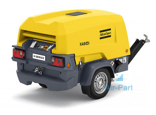 Atlas Copco XAS 48 KD с генератором Передвижной копмпрессор