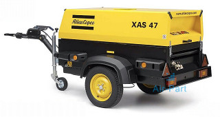Atlas Copco XAS 47 Dd Передвижной копмпрессор