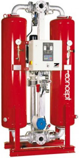 Адсорбционный осушитель горячей регенерации ZANDER WVM 1450