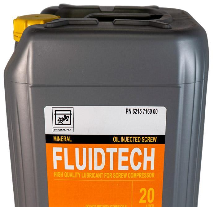 Масло компрессорное FluidTech 20L