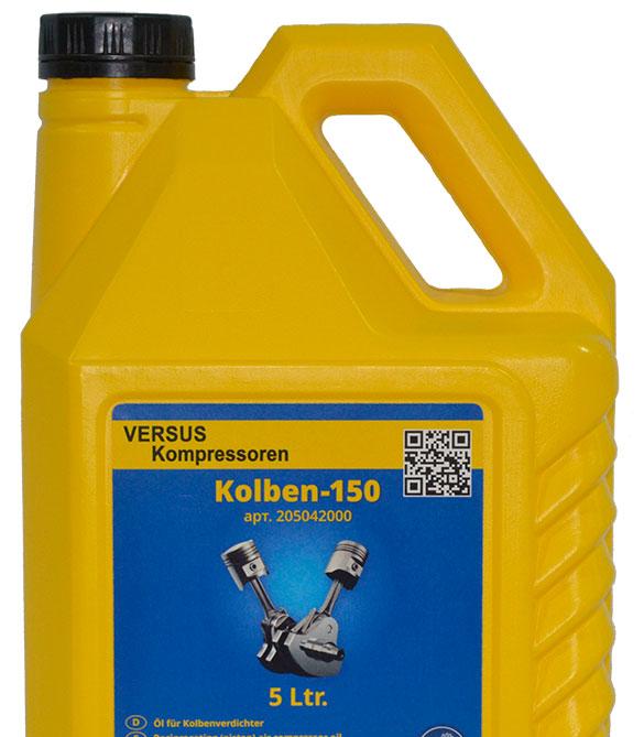 Минеральное компрессорное масло VERSUS Kolben-150 5L